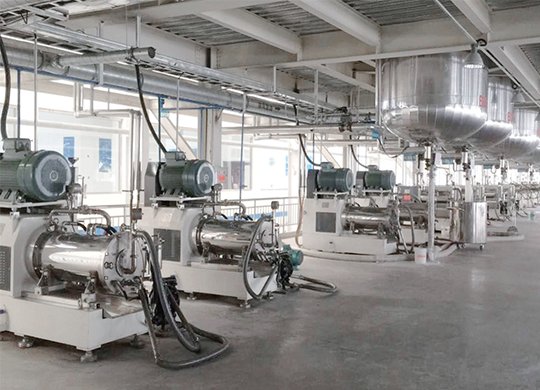 <b>廣東某油漆客戶CDP納米砂磨機正式投入運行</b>